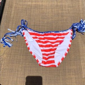 Red white & blue swim bottoms